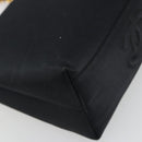 CHANEL Chain Shoulder Bag Satin Black Gold Tone CC Auth 195241V-17
