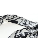 CHANEL Matelasse Chain Shoulder Bag Satin 2way White Gold CC Auth 195250M-15