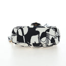 CHANEL Matelasse Chain Shoulder Bag Satin 2way White Gold CC Auth 195250M-6