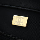 CHANEL Matelasse Chain Shoulder Bag Satin 2way White Gold CC Auth 195250M-12