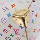 LOUIS VUITTON Monogram Multicolor Keepall 45 Bag White M92641 LV Auth 195255SM-15