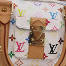 LOUIS VUITTON Monogram Multicolor Keepall 45 Bag White M92641 LV Auth 195255SM-19