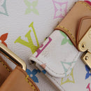 LOUIS VUITTON Monogram Multicolor Keepall 45 Bag White M92641 LV Auth 195255SM-9