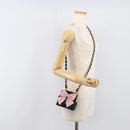 CHANEL Chain Matelasse Shoulder Bag Patent leather Black Gold CC Auth 195256M-22