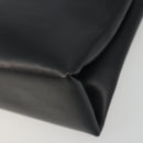 Salvatore Ferragamo Shoulder Bag Leather Black Gold Auth 195262-9