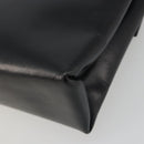 Salvatore Ferragamo Shoulder Bag Leather Black Gold Auth 195262-15