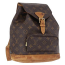 LOUIS VUITTON Monogram Montsouris MM Backpack M51136 LV Auth 195265-1