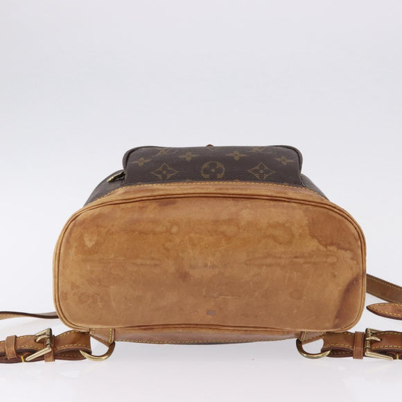 LOUIS VUITTON Monogram Montsouris MM Backpack M51136 LV Auth 195265