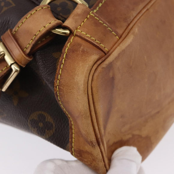 LOUIS VUITTON Monogram Montsouris MM Backpack M51136 LV Auth 195265