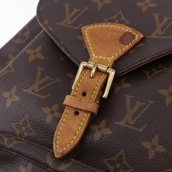 LOUIS VUITTON Monogram Montsouris MM Backpack M51136 LV Auth 195265