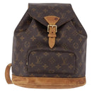 LOUIS VUITTON Monogram Montsouris MM Backpack M51136 LV Auth 195265-13