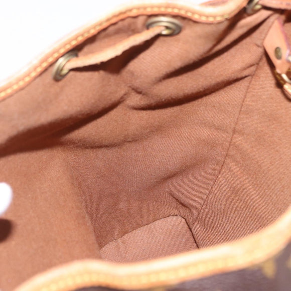 LOUIS VUITTON Monogram Montsouris MM Backpack M51136 LV Auth 195265