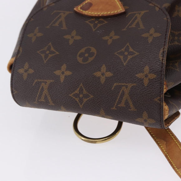 LOUIS VUITTON Monogram Montsouris MM Backpack M51136 LV Auth 195265