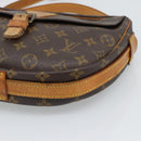 LOUIS VUITTON Monogram Jeune Fille GM Shoulder Bag M51225 LV Auth 195266A-10