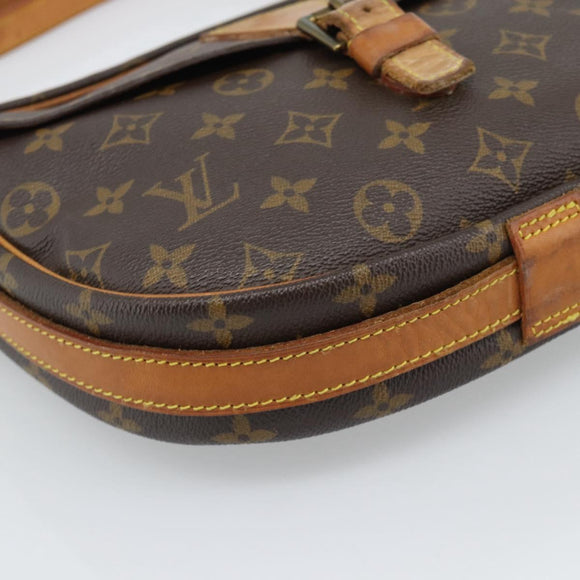 LOUIS VUITTON Monogram Jeune Fille GM Shoulder Bag M51225 LV Auth 195266A