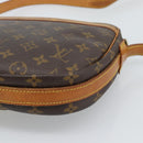 LOUIS VUITTON Monogram Jeune Fille GM Shoulder Bag M51225 LV Auth 195266A-12