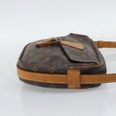 LOUIS VUITTON Monogram Jeune Fille GM Shoulder Bag M51225 LV Auth 195266A-5