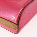 LOUIS VUITTON Monogram Vernis Sullivan Vertical Fuchsia Pink M91259 Auth 195267-10
