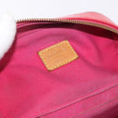 LOUIS VUITTON Monogram Vernis Sullivan Vertical Fuchsia Pink M91259 Auth 195267-16