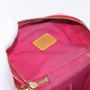 LOUIS VUITTON Monogram Vernis Sullivan Vertical Fuchsia Pink M91259 Auth 195267-17