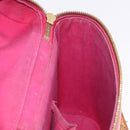 LOUIS VUITTON Monogram Vernis Sullivan Vertical Fuchsia Pink M91259 Auth 195267-19