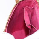 LOUIS VUITTON Monogram Vernis Sullivan Vertical Fuchsia Pink M91259 Auth 195267-20