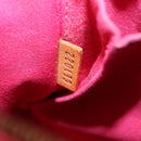 LOUIS VUITTON Monogram Vernis Sullivan Vertical Fuchsia Pink M91259 Auth 195267-22