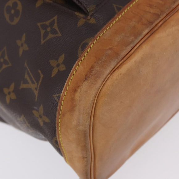 LOUIS VUITTON Monogram Montsouris GM Backpack M51135 LV Auth 195269A