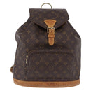 LOUIS VUITTON Monogram Montsouris GM Backpack M51135 LV Auth 195269A-13