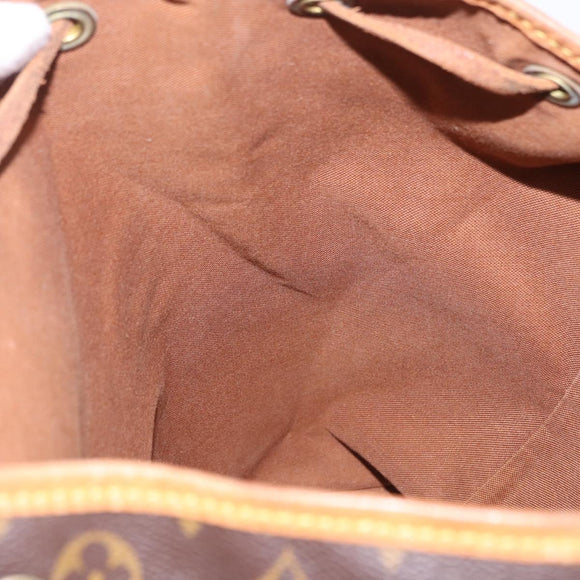 LOUIS VUITTON Monogram Montsouris GM Backpack M51135 LV Auth 195269A