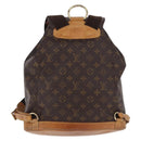 LOUIS VUITTON Monogram Montsouris GM Backpack M51135 LV Auth 195269A-2