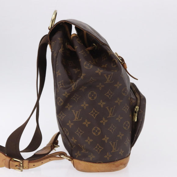 LOUIS VUITTON Monogram Montsouris GM Backpack M51135 LV Auth 195269A