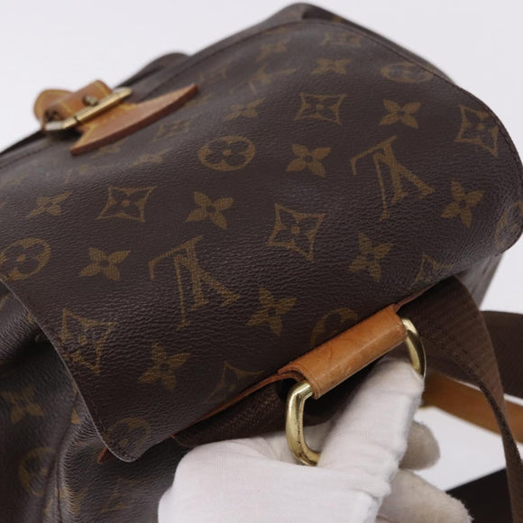 LOUIS VUITTON Monogram Montsouris GM Backpack M51135 LV Auth 195269A