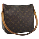 LOUIS VUITTON Monogram Looping MM Shoulder Bag M51146 LV Auth 195270-1