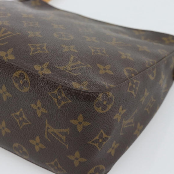 LOUIS VUITTON Monogram Looping MM Shoulder Bag M51146 LV Auth 195270