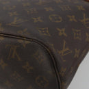 LOUIS VUITTON Monogram Neverfull PM Tote Bag M40155 LV Auth 195271-13