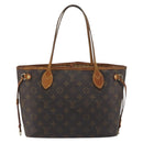 LOUIS VUITTON Monogram Neverfull PM Tote Bag M40155 LV Auth 195271-3