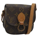 LOUIS VUITTON Monogram Bebe Monogram Saint Cloud Bag M51245 LV Auth 195275-1