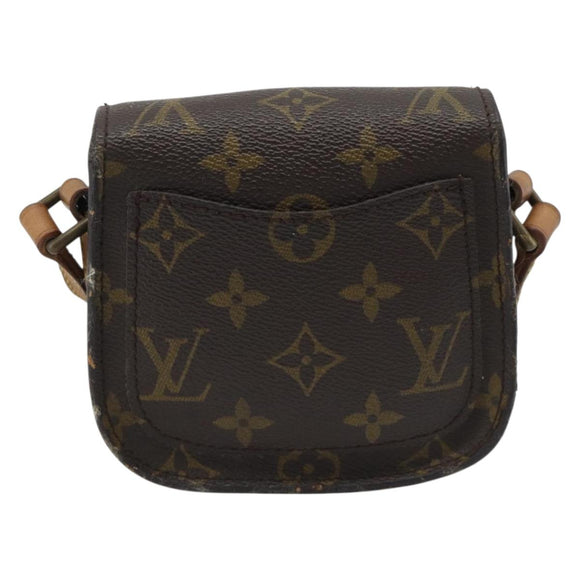 LOUIS VUITTON Monogram Bebe Monogram Saint Cloud Bag M51245 LV Auth 195275