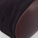 Salvatore Ferragamo Vala Hand Bag Canvas Purple Gold Auth 195276-13