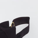 Salvatore Ferragamo Vala Hand Bag Canvas Purple Gold Auth 195276-8