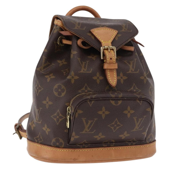 LOUIS VUITTON Monogram Montsouris PM Backpack M51137 LV Auth 195277A