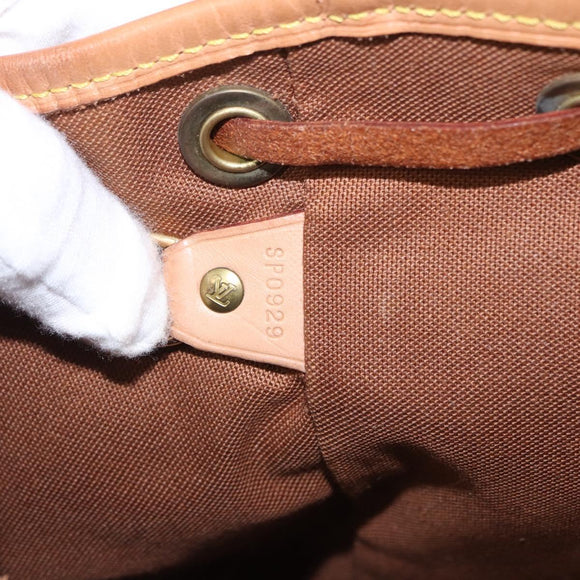 LOUIS VUITTON Monogram Montsouris PM Backpack M51137 LV Auth 195277A