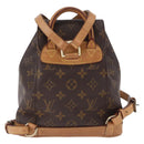LOUIS VUITTON Monogram Montsouris PM Backpack M51137 LV Auth 195277A-3