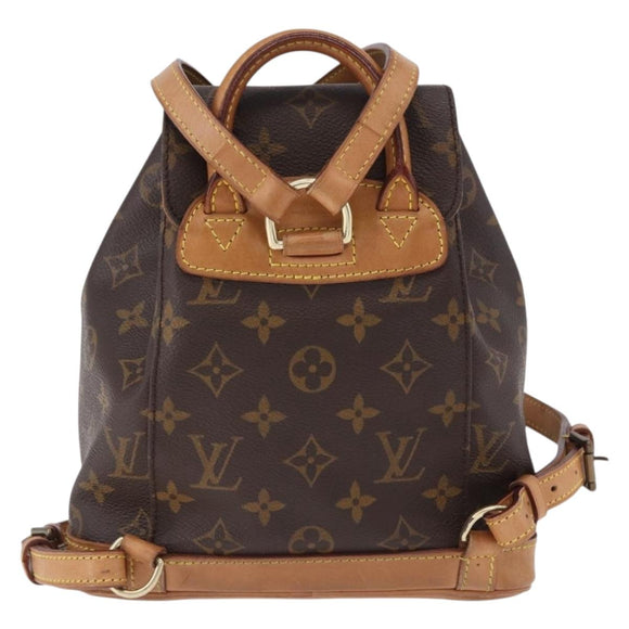 LOUIS VUITTON Monogram Montsouris PM Backpack M51137 LV Auth 195277A