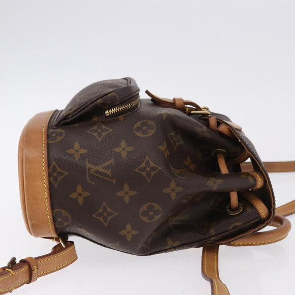 LOUIS VUITTON Monogram Montsouris PM Backpack M51137 LV Auth 195277A