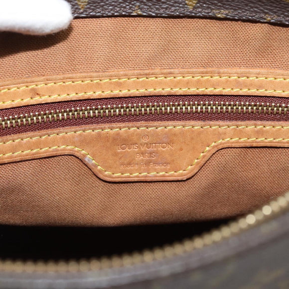 LOUIS VUITTON Monogram Cabas Piano Tote Bag M51148 LV Auth 195278