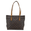 LOUIS VUITTON Monogram Cabas Piano Tote Bag M51148 LV Auth 195278-2