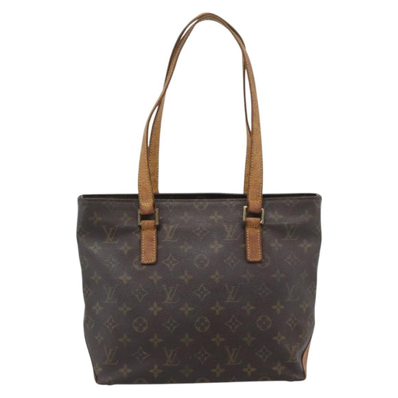 LOUIS VUITTON Monogram Cabas Piano Tote Bag M51148 LV Auth 195278