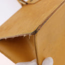 LOUIS VUITTON Epi Sac Triangle Hand Bag Yellow M52099 LV Auth 195279-9